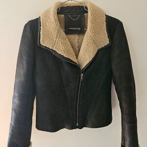 Aritzia shearling jacket